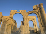 Ruins  Palmyra  Unesco World Heritage Site  Syria  Middle East