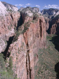 West Rim  Zion National Park  Southwest Utah  USA