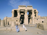 The Temple at Kom Ombo  Egypt  North Africa  Africa