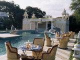 The Swimming Pool  Udai Bilas Palace  Dungarpur  Rajasthan State  India