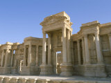 Theatre  Archaeological Site  Palmyra  Unesco World Heritage Site  Syria  Middle East