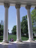 The Rotunda Designed by Thomas Jefferson  University of Virginia  Virginia  USA