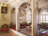 Private Guest Seating Area  Deo Garh Palace Hotel  Deo Garh (Deogarh)  Rajasthan State  India