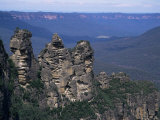 Three Sisters  Blue Mountains  Unesco World Heritage Site  New South Wales  Australia