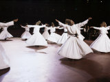 Taken at the Royal Albert Hall  London  the Whirling Dervishes of Konya  Turkey  Eurasia