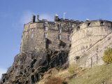 Edinburgh Castle  Edinburgh  Lothian  Scotland  United Kingdom