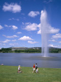 Captain Cook Memorial Fountain  Canberra  Australia