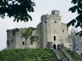Norman Keep  Cardiff Castle  Cardiff  Glamorgan  Wales  United Kingdom