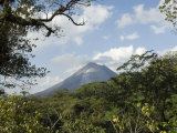 Arenal Volcano from the Sky Tram  Costa Rica  Central America
