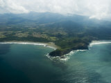 Nicoya Peninsula from the Air  Costa Rica  Central America