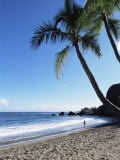 Beach  Hana Coast  Maui  Hawaii  Hawaiian Islands  United States of America  Pacific  North America