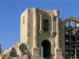Ruins  Archaeological Site  Jerash  Jordan  Middle East