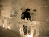 Smirnoff Ice Bar  Ice Hotel  Quebec  Quebec  Canada