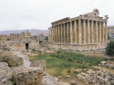 Ruins of Baalbek  Unesco World Heritage Site  Lebanon  Middle East