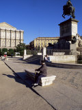 Plaza De Oriente  Madrid  Spain