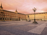Plaza Mayor from the East  Madrid  Spain