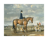 Sybil Harker On Saxa With The Norwich Staghounds