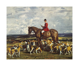 Stanley Barker And The Pytchley Hounds