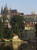 St Vitus Cathedral and Castle  Prague  Czech Republic