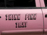 Pink Taxi  Duval Street  Key West  Florida  USA