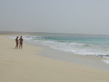 Praia De Santa Monica (Santa Monica Beach)  Boa Vista  Cape Verde Islands  Atlantic  Africa