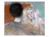 Mother Combing Sara's Hair  Circa 1901