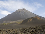 The Volcano of Pico De Fogo in the Background  Fogo (Fire)  Cape Verde Islands  Africa