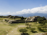 The Ancient Zapotec City of Monte Alban  Unesco World Heritage Site  Near Oaxaca City  Mexico