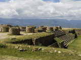 The Ancient Zapotec City of Monte Alban  Unesco World Heritage Site  Near Oaxaca City  Mexico