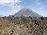 The Volcano of Pico De Fogo in the Background  Fogo (Fire)  Cape Verde Islands  Africa