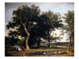 Landscape Near Minden  Germany  1855