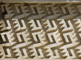 Fantastic Geometric Carving  Mitla  Ancient Mixtec Site  Oaxaca  Mexico  North America
