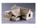 Model for Dorothy's Farmhouse in Kansas for the Film 'The Wizard of Oz'  1939