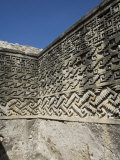 Fantastic Geometric Carving  Palace of the Columns  Mitla  Ancient Mixtec Site  Oaxaca  Mexico