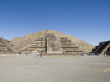 Pyramid of the Moon  Teotihuacan  150Ad to 600Ad and Later Used by the Aztecs  North of Mexico City