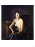 Seated Semi-Nude