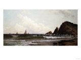 Cliffs at Cape Elizabeth  Portland Harbor  Maine  1882