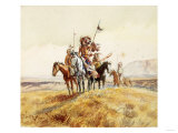 Indian War Party  1902