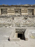 Entrance to Tomb  Palace of the Columns  Mitla  Ancient Mixtec Site  Oaxaca  Mexico  North America