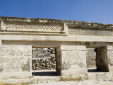 Fantastic Geometric Carving  Mitla  Ancient Mixtec Site  Oaxaca  Mexico  North America