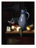 Still Life with Turnips and Beer Stein  1893