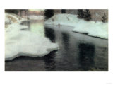 Thawing Ice: the Lysaker River  1887