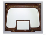 An Inlaid Wood Mirror  1900