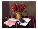 Carnations and Account Books