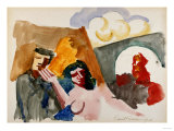 Study for 'The Conjugal Life'  1913