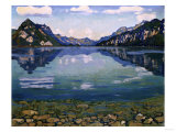 Thunersee with Reflection  1904
