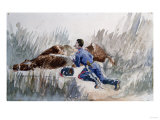 Cavalry Manoeuver  Circa 1881