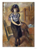 Standing Young Woman  Circa 1920
