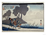 Miyanokoshi  Station 27'  from the Series  'Sixty-Nine Stations of the Kisokaido'