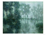 Mist on the River in Winter  1919